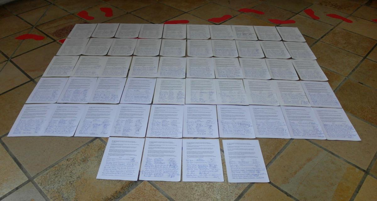 600 Unterschriften fur eine namentliche Rehabilitierung der Opfer
